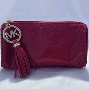 NWOT Michael Kors Red Wristlet